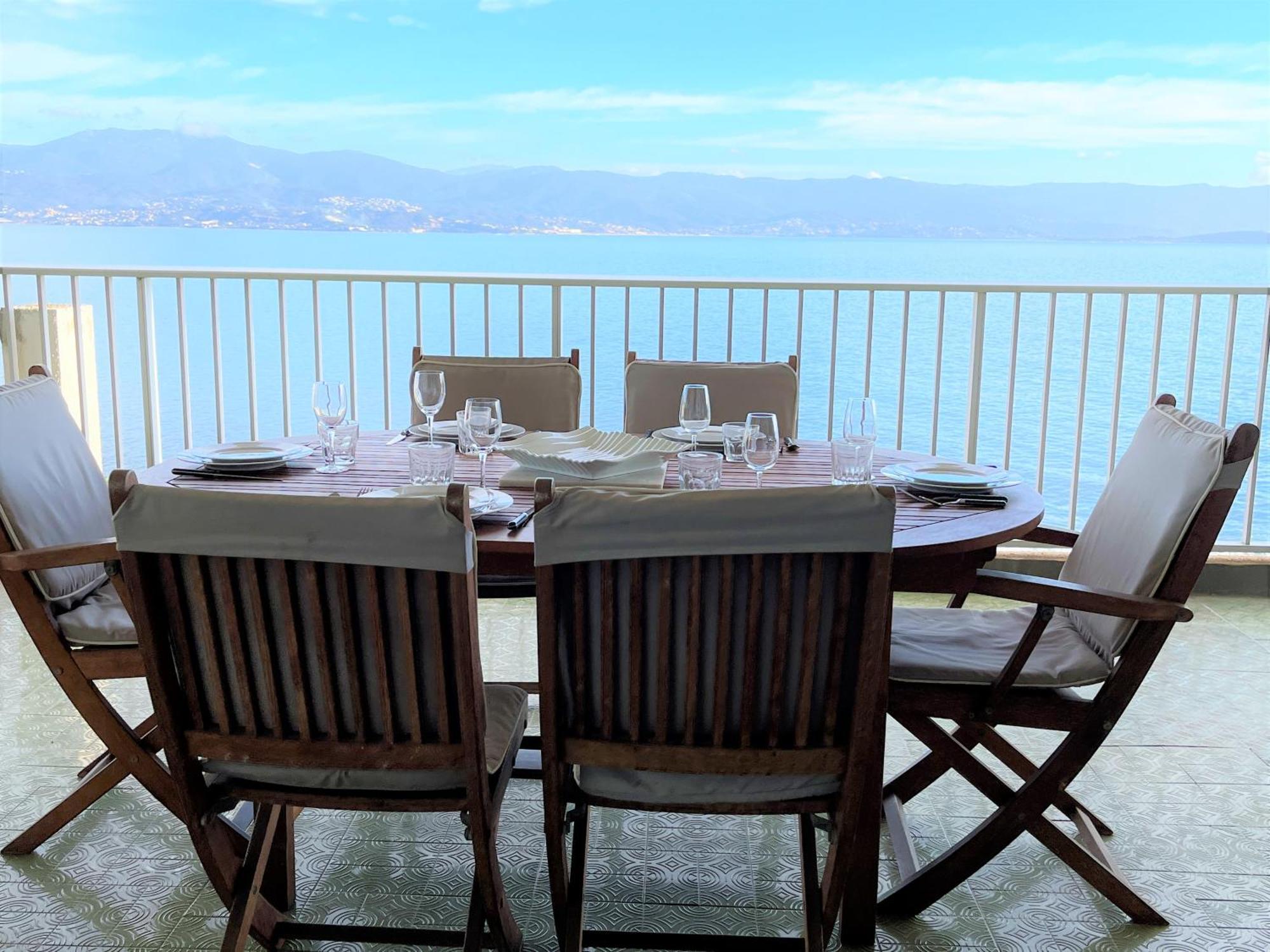Appartement Vue Mer Carmino Ajaccio Ajaccio  Dış mekan fotoğraf