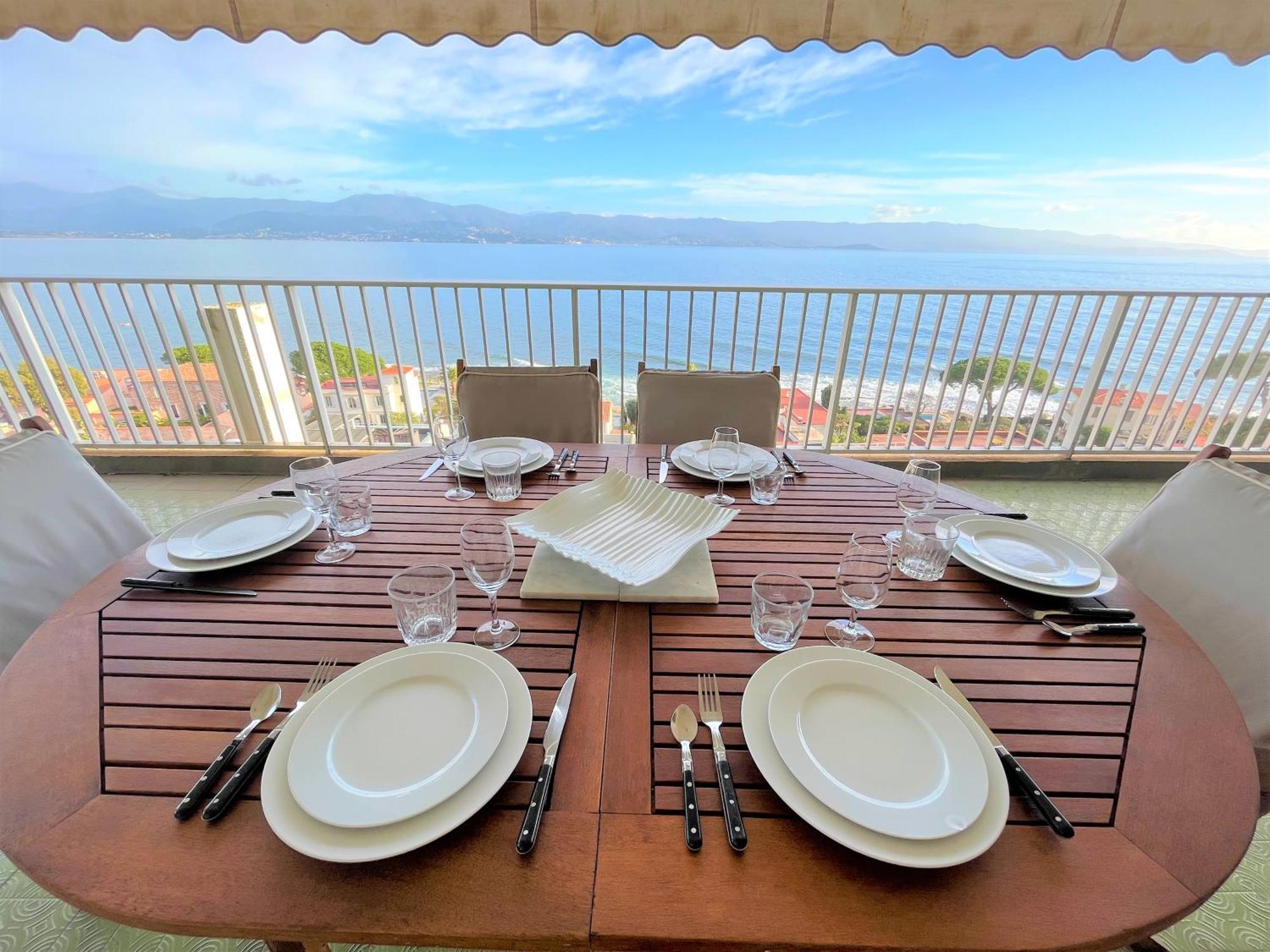 Appartement Vue Mer Carmino Ajaccio Ajaccio  Dış mekan fotoğraf